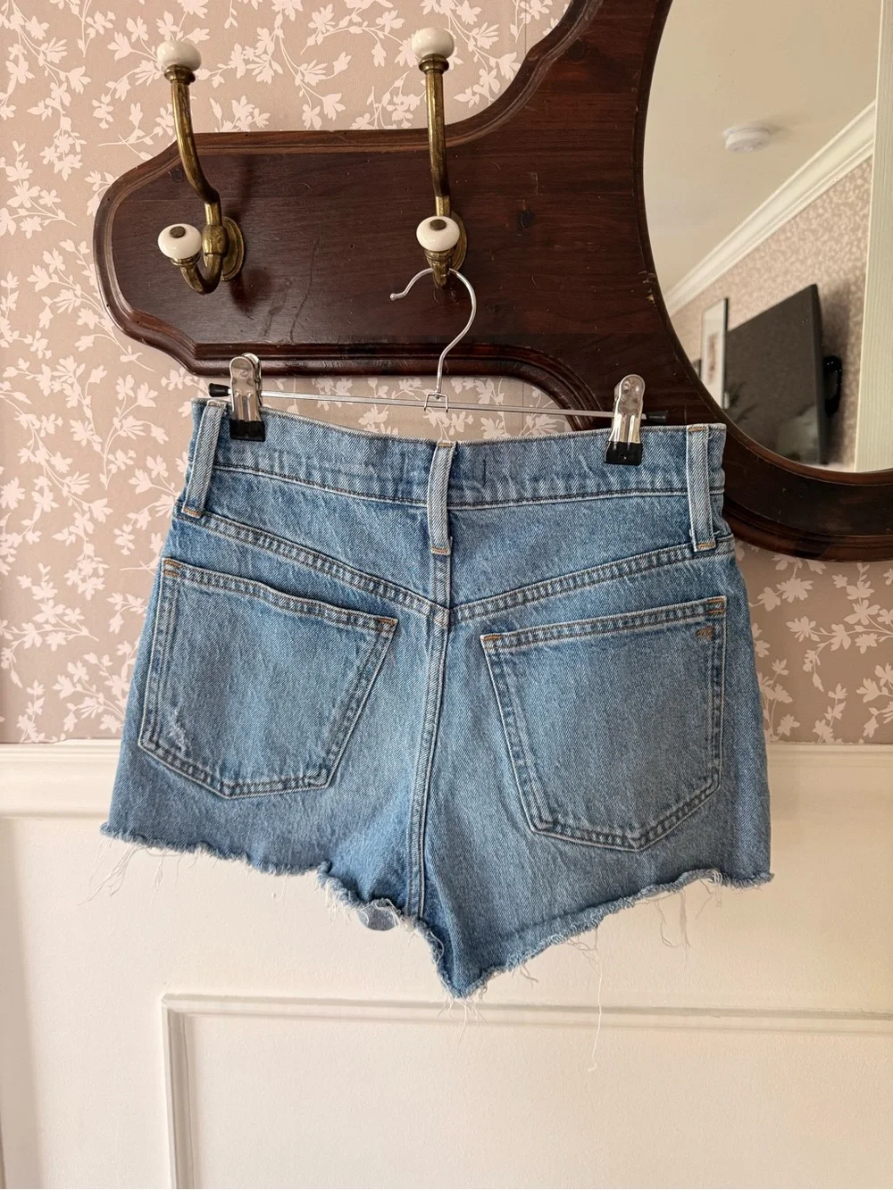 Madewell Distressed Denim Shorts